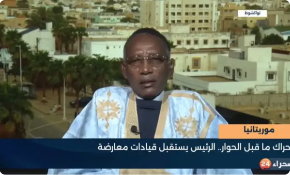 Le vice-président de l’UFP à Sahara 24 : « l’opposition a perçu chez le président de la république une volonté sincère de poursuivre le dialogue » Le vice-président de l’UFP à Sahara 24 : « l’opposition a perçu chez le président de la république une volonté sincère de poursuivre le dialogue »