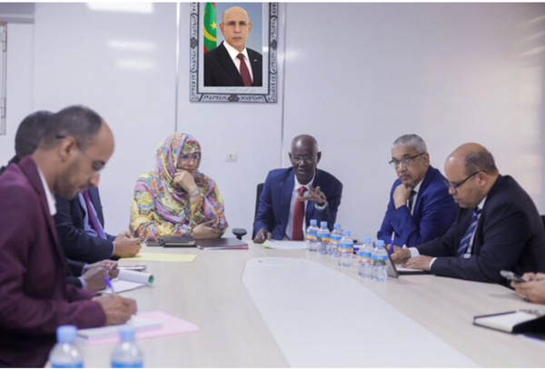 Les ministres des Domaines et de l’Habitat tiennent une réunion de travail conjointe Les ministres des Domaines et de l’Habitat tiennent une réunion de travail conjointe