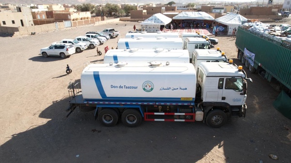 Le Délégué général de Taazour supervise le lancement de nombre de projets de développement au profit de la wilaya du Hodh Chargui Le Délégué général de Taazour supervise le lancement de nombre de projets de développement au profit de la wilaya du Hodh Chargui