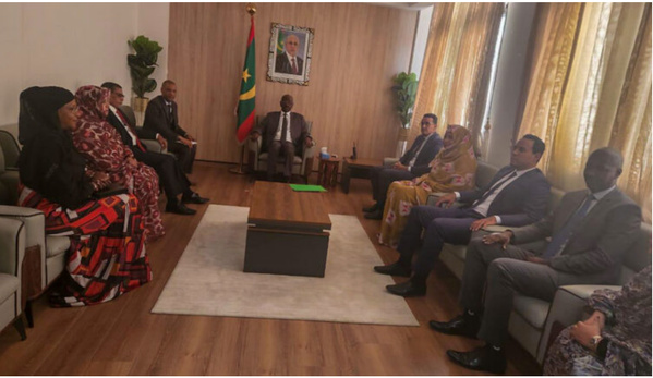 Le Ministre des Affaires étrangères reçoit le bureau exécutif de l’Association des diplomates professionnels