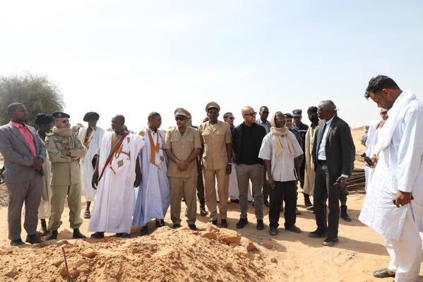 Taazour : le Délégué général à la Solidarité inspecte des projets de services en construction dans le Hodh El Gharbi Taazour : le Délégué général à la Solidarité inspecte des projets de services en construction dans le Hodh El Gharbi