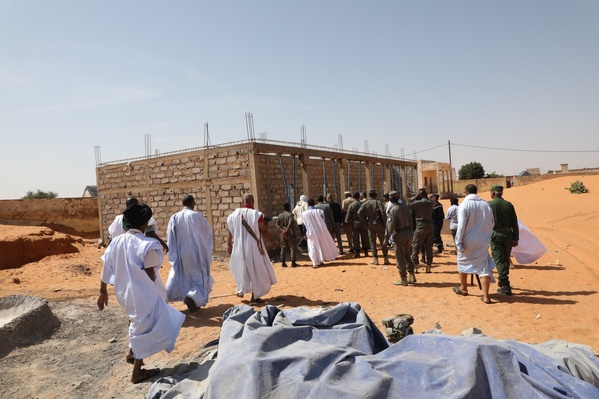 Taazour : le Délégué général à la Solidarité inspecte des projets de services en construction dans le Hodh El Gharbi Taazour : le Délégué général à la Solidarité inspecte des projets de services en construction dans le Hodh El Gharbi