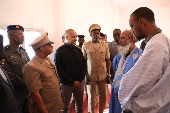 Taazour : le Délégué général à la Solidarité inspecte des projets de services en construction dans le Hodh El Gharbi Taazour : le Délégué général à la Solidarité inspecte des projets de services en construction dans le Hodh El Gharbi
