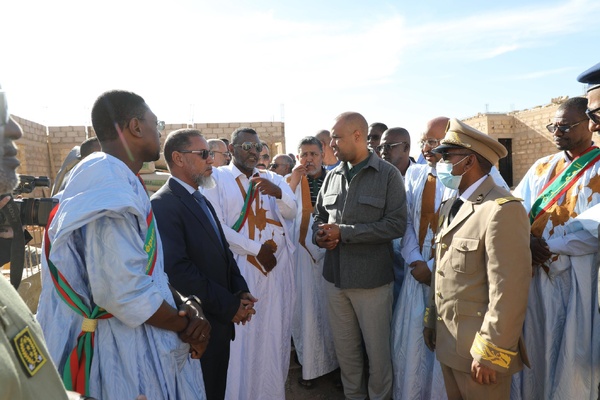 Le délégué général à TAAZOUR visite plusieurs établissements scolaires au Brakna