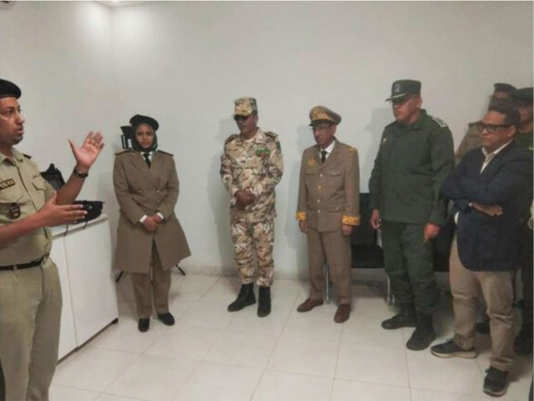 Le Directeur de la Sureté et le chef d’Etat-major de la gendarmerie inspectent les services sécuritaires au niveau du bac de Rosso Le Directeur de la Sureté et le chef d’Etat-major de la gendarmerie inspectent les services sécuritaires au niveau du bac de Rosso