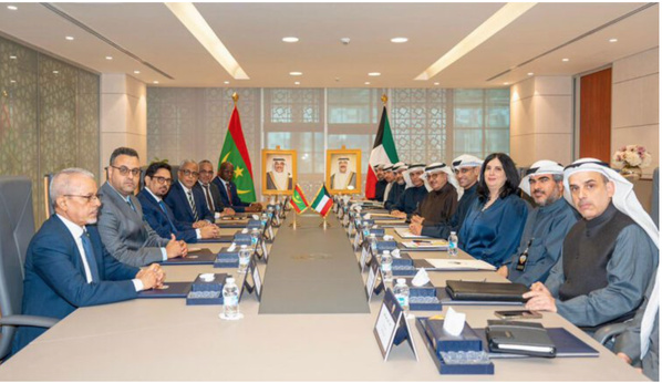 La Mauritanie et le Koweït examinent les perspectives d’investissement et le suivi de la mise en œuvre du règlement de la dette La Mauritanie et le Koweït examinent les perspectives d’investissement et le suivi de la mise en œuvre du règlement de la dette