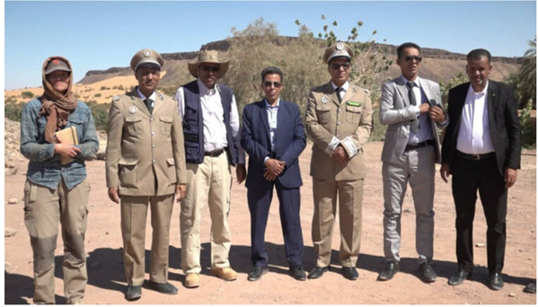 Clôture de la deuxième phase des fouilles dans la site historique d’Azougui Clôture de la deuxième phase des fouilles dans la site historique d’Azougui