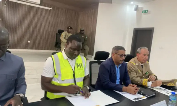 Pont de Rosso : les ministres en charge de l’ouvrage appelle la société chargée des travaux à respecter le délai fixé pour la réception prévue en mars prochain