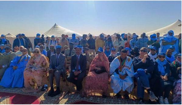 Sous le patronage de la Première Dame, lancement de la Marche Bleue pour la protection de l’environnement depuis Arkass, dans la moughataa de Chami Sous le patronage de la Première Dame, lancement de la Marche Bleue pour la protection de l’environnement depuis Arkass, dans la moughataa de Chami