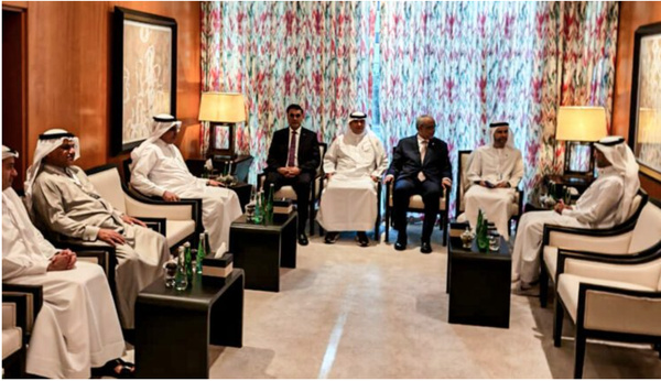 Pourparles mauritano-émiratis pour renforcer les partenariats d’investissement et soutenir la sécurité alimentaire arabe Pourparles mauritano-émiratis pour renforcer les partenariats d’investissement et soutenir la sécurité alimentaire arabe