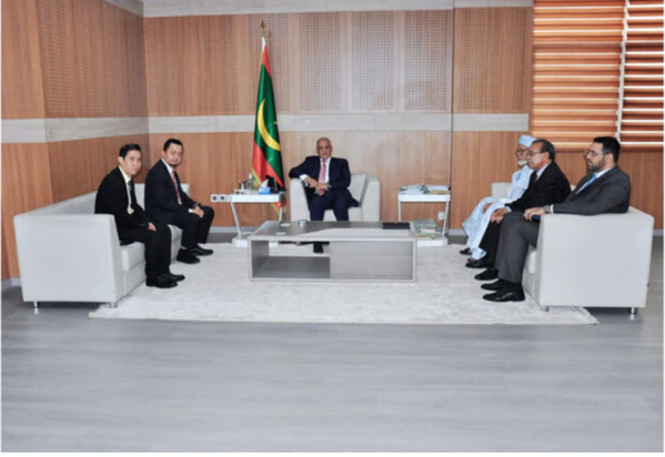 Le Président de l’Assemblée nationale reçoit une délégation indonésienne