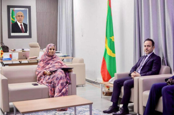 La ministre de l’Hydraulique s’entretient avec le directeur régional de l’UNESCO au Maghreb La ministre de l’Hydraulique s’entretient avec le directeur régional de l’UNESCO au Maghreb