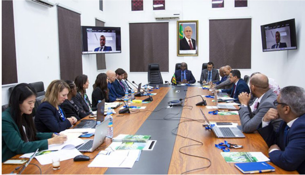 Réunion technique sur le programme d’échange de dette contre action climatique et ODD en Mauritanie Réunion technique sur le programme d’échange de dette contre action climatique et ODD en Mauritanie