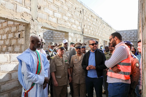 Le délégué général de Taazour Sidi Ould Moulaye Zeine visite des écoles, des centres de santé et une centrale solaire au Guidimakha
