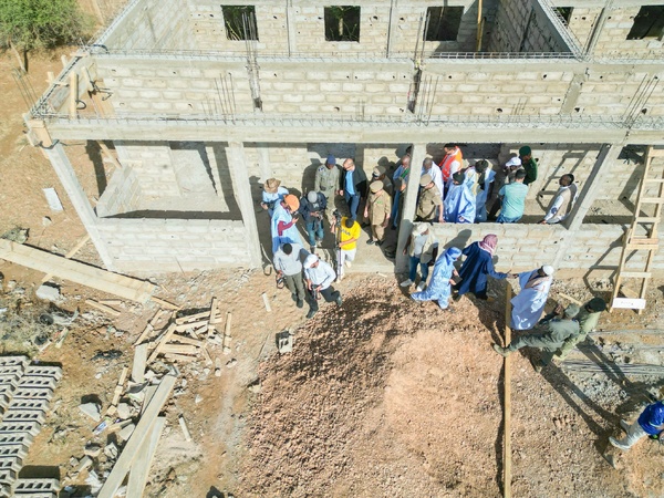 Le délégué général de Taazour Sidi Ould Moulaye Zeine visite des écoles, des centres de santé et une centrale solaire au Guidimakha Le délégué général de Taazour Sidi Ould Moulaye Zeine visite des écoles, des centres de santé et une centrale solaire au Guidimakha