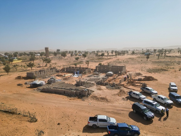Le délégué général de Taazour Sidi Ould Moulaye Zeine visite des écoles, des centres de santé et une centrale solaire au Guidimakha Le délégué général de Taazour Sidi Ould Moulaye Zeine visite des écoles, des centres de santé et une centrale solaire au Guidimakha