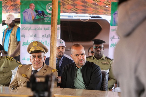 Le Délégué général à la Solidarité Sidi Ould Moulaye Zeine supervise le lancement d’une opération de distribution d’aide au profit de 536 familles Maghama Le Délégué général à la Solidarité Sidi Ould Moulaye Zeine supervise le lancement d’une opération de distribution d’aide au profit de 536 familles Maghama