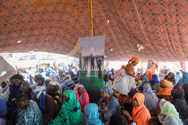 Le Délégué général à la Solidarité Sidi Ould Moulaye Zeine supervise le lancement d’une opération de distribution d’aide au profit de 536 familles Maghama