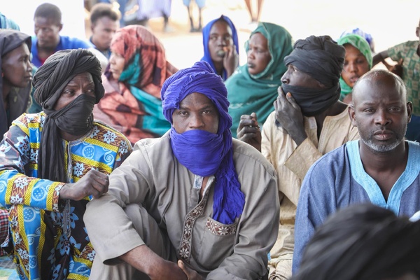 Le Délégué général à la Solidarité Sidi Ould Moulaye Zeine supervise le lancement d’une opération de distribution d’aide au profit de 536 familles Maghama