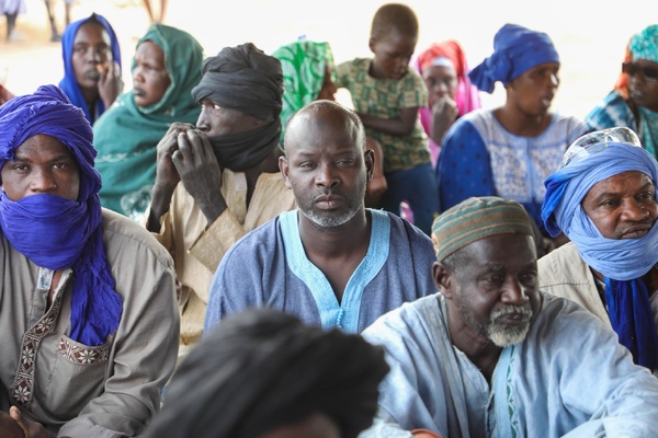 Le Délégué général à la Solidarité Sidi Ould Moulaye Zeine supervise le lancement d’une opération de distribution d’aide au profit de 536 familles Maghama