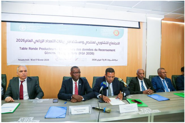 Le ministère de l’Agriculture organise une table ronde en préparation du RGA 2026 Le ministère de l’Agriculture organise une table ronde en préparation du RGA 2026