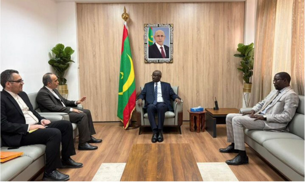 Le ministre des Affaires étrangères reçoit l’ambassadeur d’Iran Le ministre des Affaires étrangères reçoit l’ambassadeur d’Iran