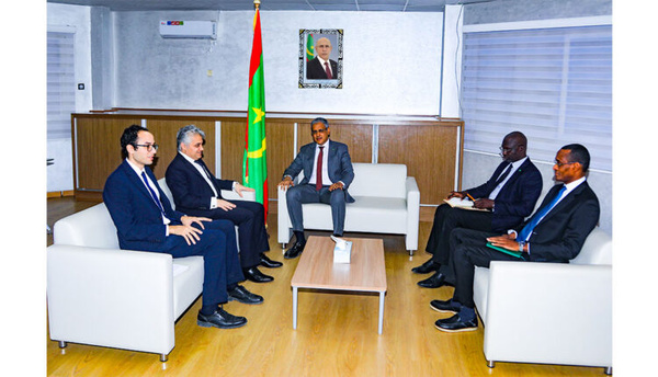 Le ministre de l’Énergie et du Pétrole reçoit l’ambassadeur égyptien