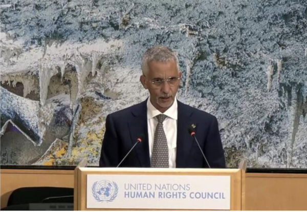 Le Commissaire aux droits de l’homme réaffirme à Genève l’engagement ferme de la Mauritanie envers les valeurs de justice, de dignité et d’égalité Le Commissaire aux droits de l’homme réaffirme à Genève l’engagement ferme de la Mauritanie envers les valeurs de justice, de dignité et d’égalité