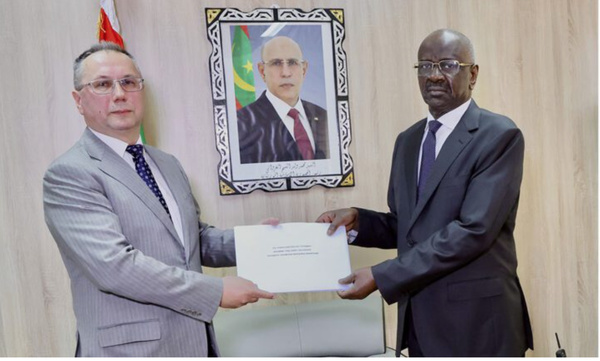 Le ministre des Affaires étrangères reçoit copie des lettres de créance de l’ambassadeur de Russie Le ministre des Affaires étrangères reçoit copie des lettres de créance de l’ambassadeur de Russie