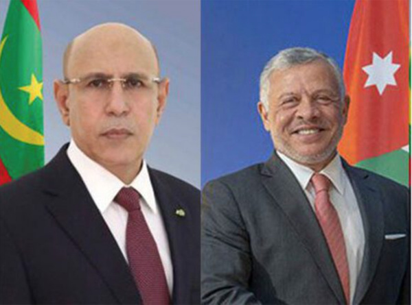 Le Président de la République s’entretient au téléphone avec le Souverain du Royaume Hachémite de Jordanie Le Président de la République s’entretient au téléphone avec le Souverain du Royaume Hachémite de Jordanie