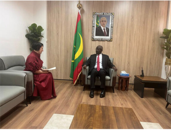 Le ministre des Affaires étrangères reçoit un message adressé au Président de la République de la part de son homologue tchèque Le ministre des Affaires étrangères reçoit un message adressé au Président de la République de la part de son homologue tchèque