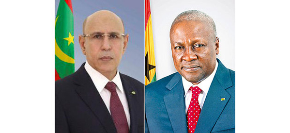 Le Président de la République félicite le Président du Ghana Le Président de la République félicite le Président du Ghana