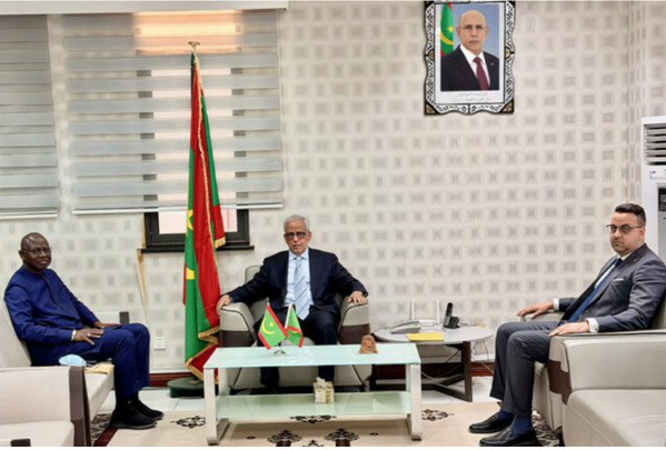 Le Ministre des Affaires économiques reçoit le représentant résident de la Banque Mondiale en Mauritanie Le Ministre des Affaires économiques reçoit le représentant résident de la Banque Mondiale en Mauritanie