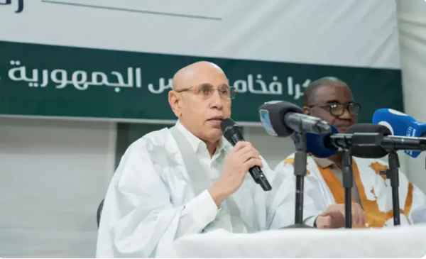 Le président mauritanien ordonne d’allouer une importante partie de l’excédent budgétaire pour l’amélioration des conditions de travail du personnel de l’enseignement Le président mauritanien ordonne d’allouer une importante partie de l’excédent budgétaire pour l’amélioration des conditions de travail du personnel de l’enseignement