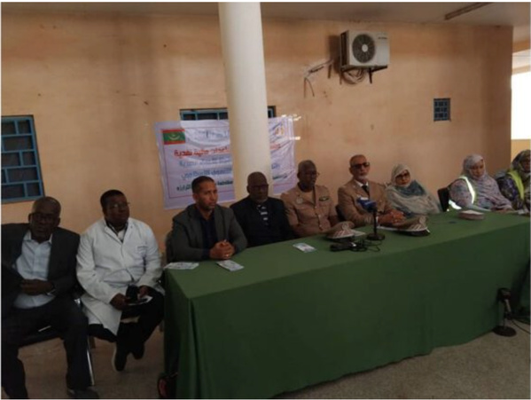 Distribution de fonds et de fournitures médicales à 50 patients à Rosso