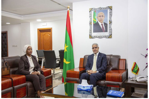 Le ministre de l’Agriculture s’entretient avec l’ambassadrice du Rwanda Le ministre de l’Agriculture s’entretient avec l’ambassadrice du Rwanda