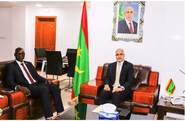 Le ministre de l’Agriculture reçoit le représentant du PAM Le ministre de l’Agriculture reçoit le représentant du PAM