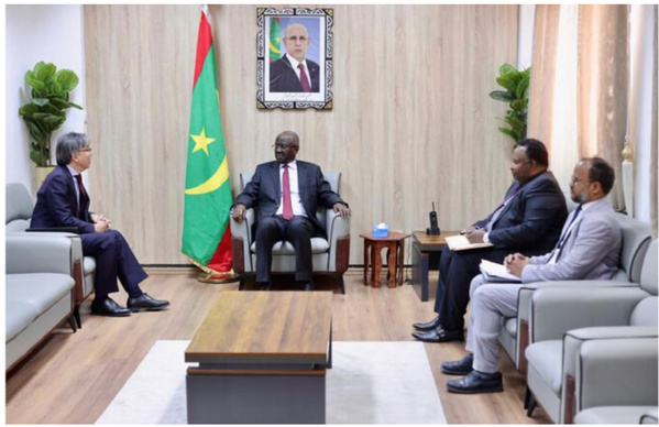 Le Ministre des Affaires étrangères reçoit l’Ambassadeur du Japon Le Ministre des Affaires étrangères reçoit l’Ambassadeur du Japon