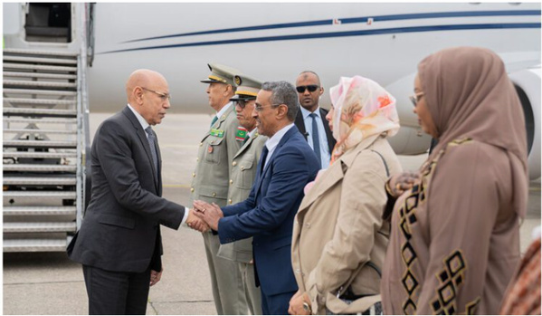 Arrivée à Bruxelles du Président de la République