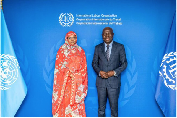 La ministre de la Fonction publique examine à Genève le renforcement de la coopération avec le Bureau international du Travail La ministre de la Fonction publique examine à Genève le renforcement de la coopération avec le Bureau international du Travail