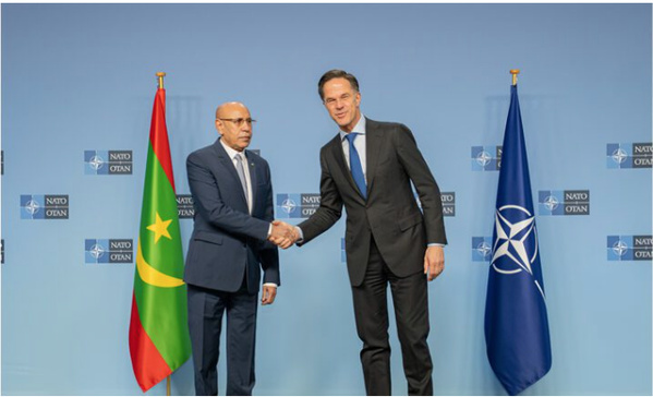 Le Président de la République rencontre le Secrétaire général de l’OTAN à Bruxelles