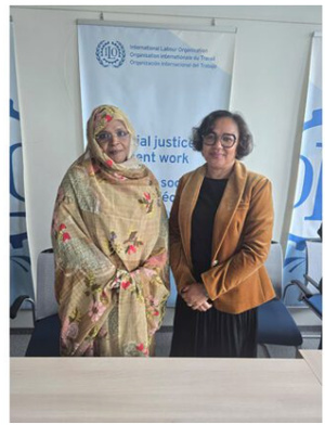 La ministre de la Fonction publique et du Travail s’entretient avec la directrice de la gouvernance de l’Organisation internationale du Travail La ministre de la Fonction publique et du Travail s’entretient avec la directrice de la gouvernance de l’Organisation internationale du Travail