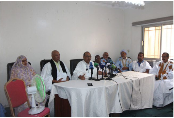 Le parti Sawab tient une conférence de presse