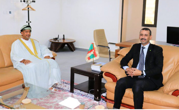 Le ministre de la Culture reçoit l’ambassadeur de la Sultanat d’Oman Le ministre de la Culture reçoit l’ambassadeur de la Sultanat d’Oman