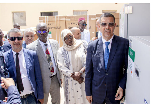 Le ministère de la Santé reçoit du matériel destiné à la conservation des vaccins Le ministère de la Santé reçoit du matériel destiné à la conservation des vaccins