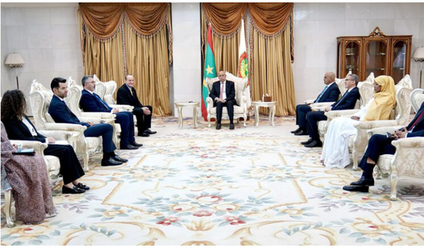 Le Président République reçoit une délégation du FMI