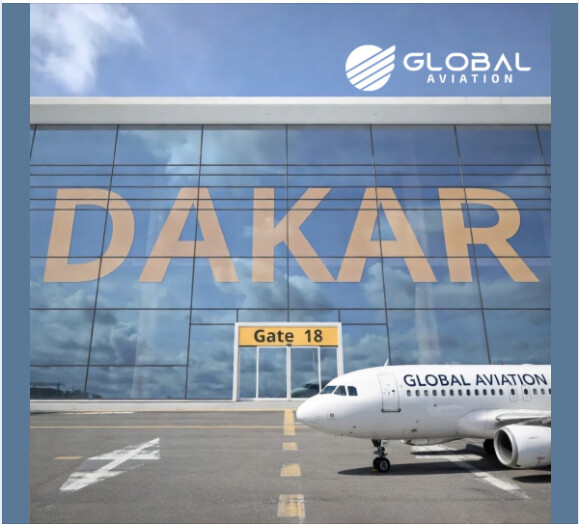 𝐆𝐥𝐨𝐛𝐚𝐥 𝐀𝐯𝐢𝐚𝐭𝐢𝐨𝐧, compagnie de Yacoub Sidya, 𝐩𝐨𝐮𝐫𝐬𝐮𝐢𝐭 𝐬𝐨𝐧 𝐞𝐱𝐩𝐚𝐧𝐬𝐢𝐨𝐧 𝐞𝐧 𝐀𝐟𝐫𝐢𝐪𝐮𝐞 𝐝𝐞 𝐥’𝐎𝐮𝐞𝐬𝐭 𝐞𝐭 𝐚𝐫𝐫𝐢𝐯𝐞 𝐚𝐮 𝐒𝐞́𝐧𝐞́𝐠𝐚𝐥