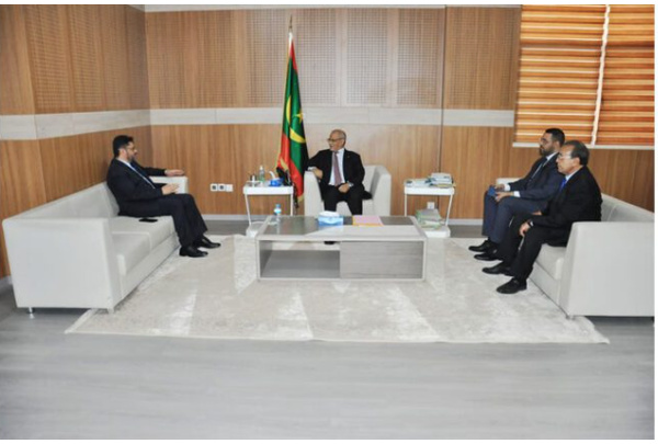 Le Président de l’Assemblée nationale reçoit l’Ambassadeur de Libye en Mauritanie Le Président de l’Assemblée nationale reçoit l’Ambassadeur de Libye en Mauritanie