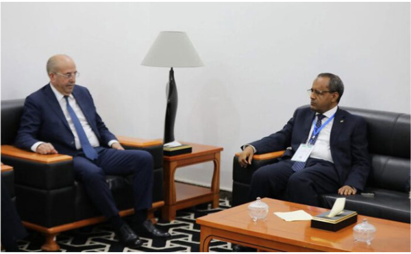 Le ministre de l’Agriculture s’entretient avec son homologue marocain Le ministre de l’Agriculture s’entretient avec son homologue marocain