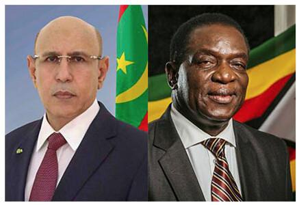 Le Président de la République félicite son homologue zimbabwéen